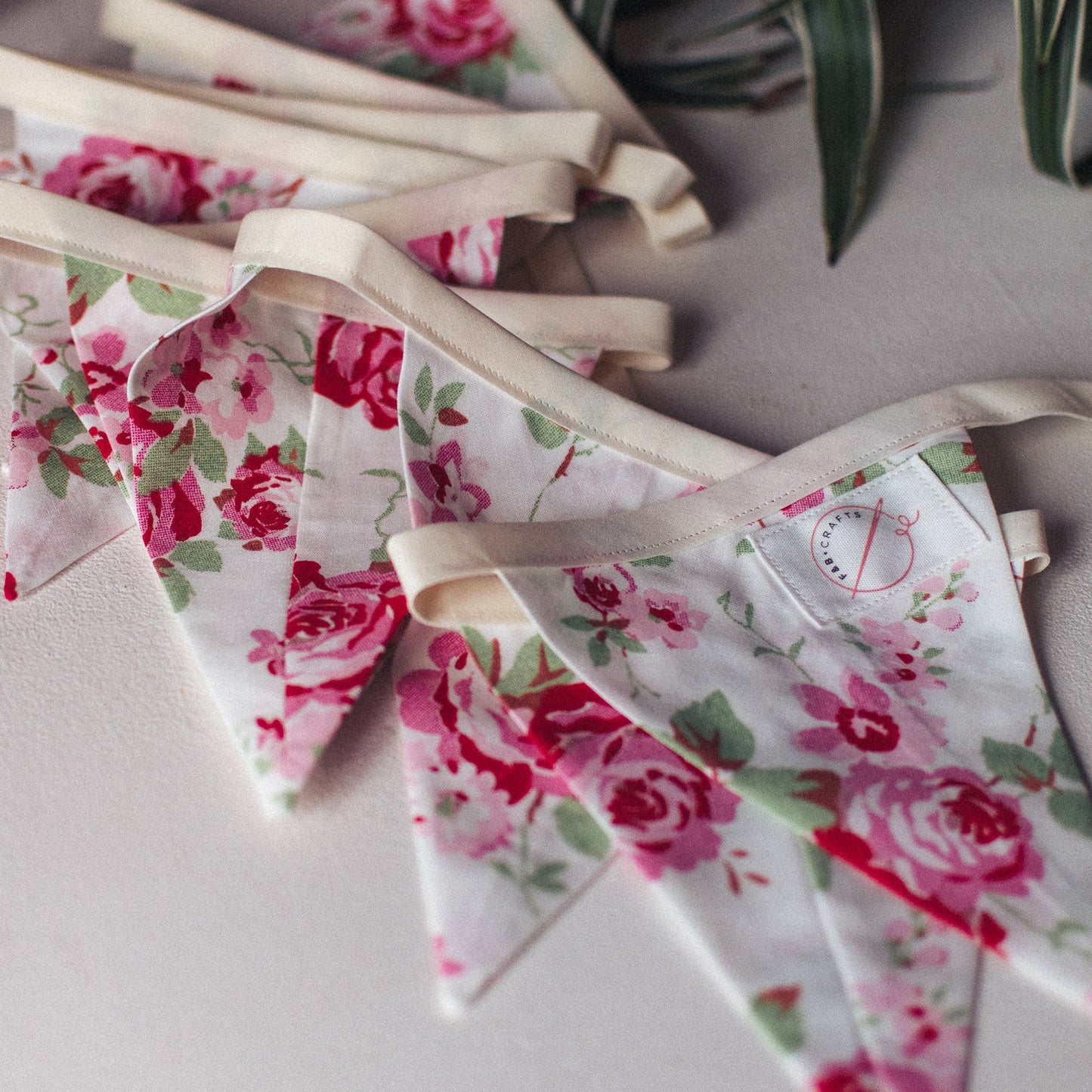 Cath Kidston Rosali Fabric Bunting - F&B Crafts - F&B Handmade