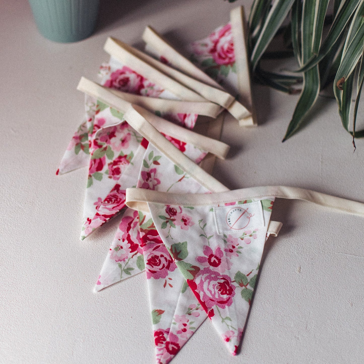 Cath Kidston Rosali Fabric Bunting - F&B Crafts - F&B Handmade
