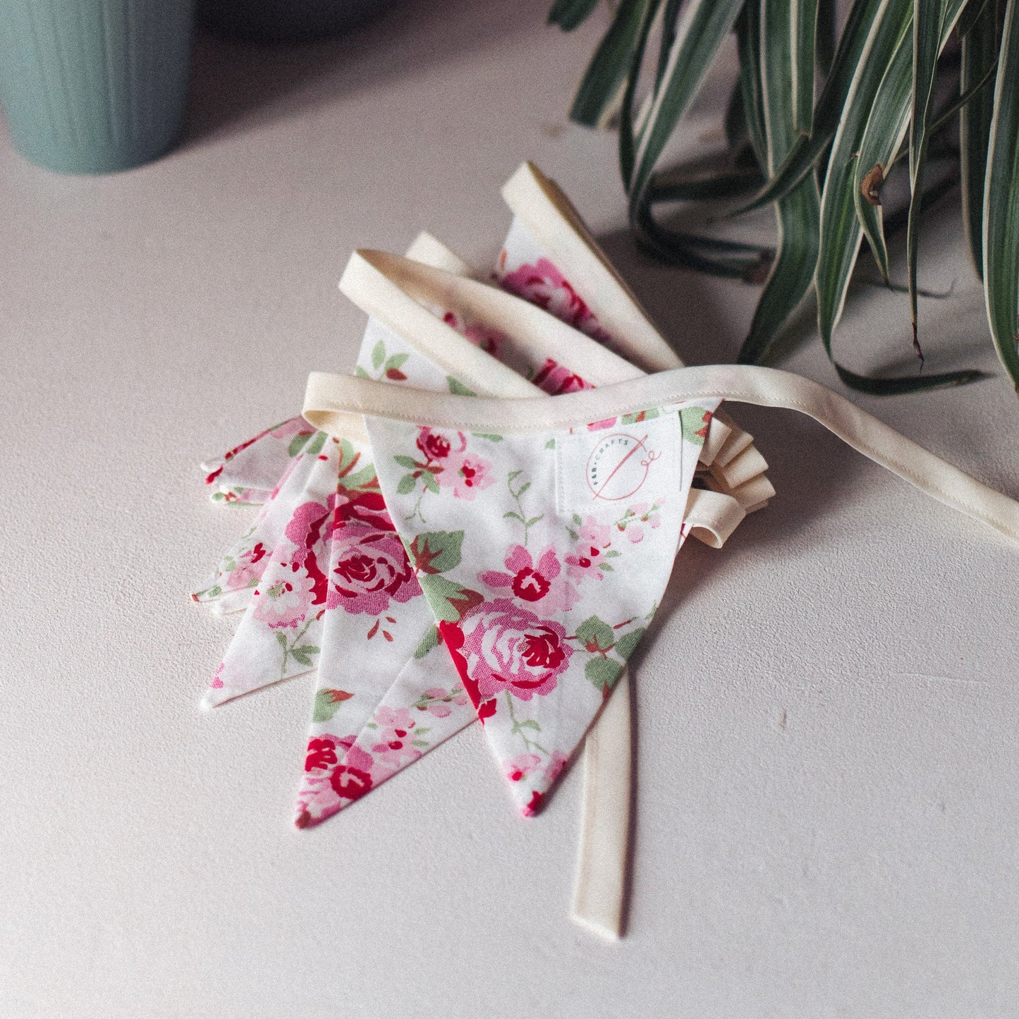 Cath Kidston Rosali Fabric Bunting - F&B Crafts - F&B Handmade