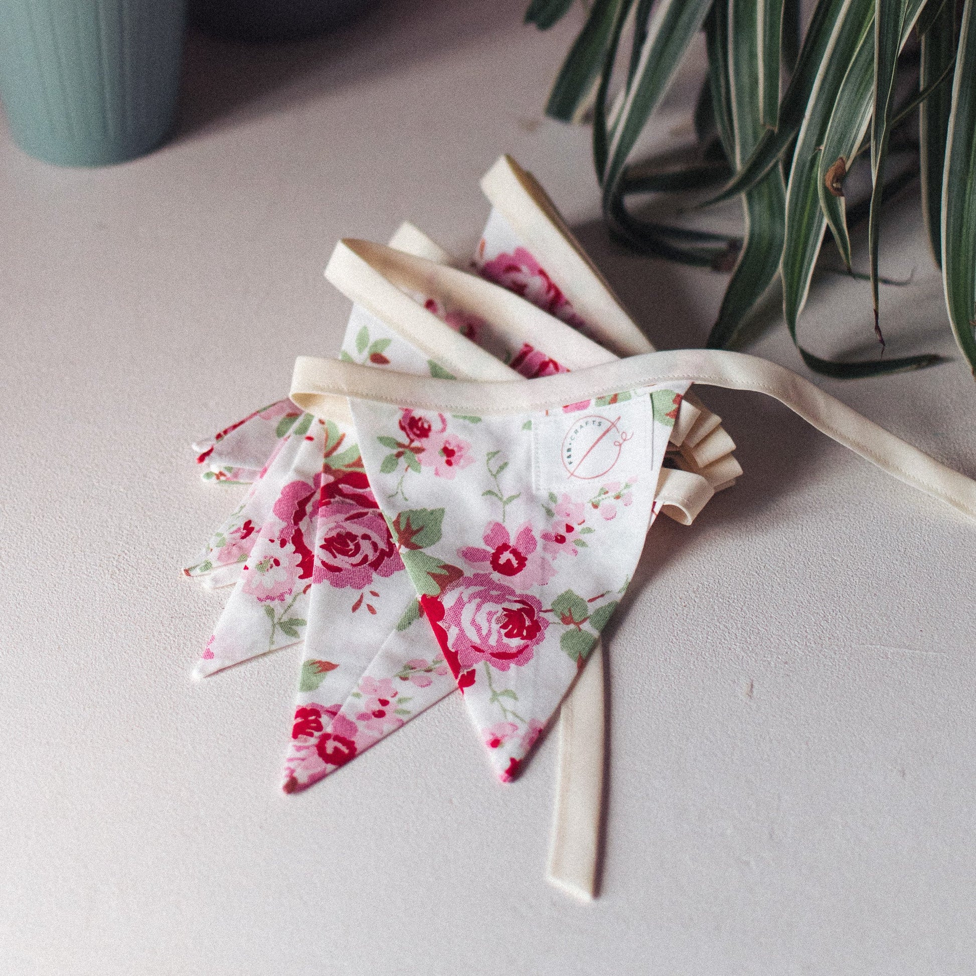 Cath Kidston Rosali Fabric Bunting - F&B Crafts - F&B Handmade