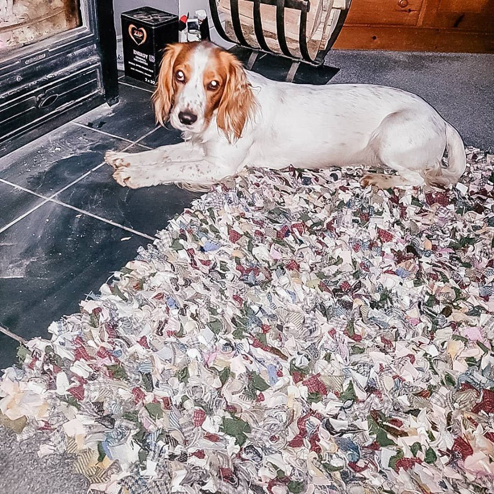 Custom Made to Order Rag Rug - F&B Crafts - F&B Handmade