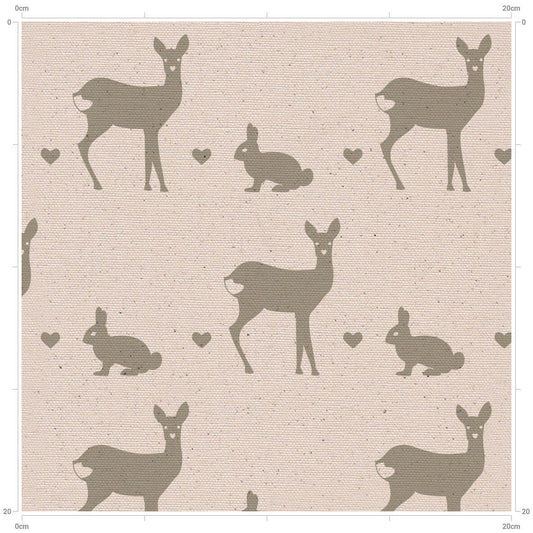 Deer & Rabbit - F&B Crafts - F&B Designs