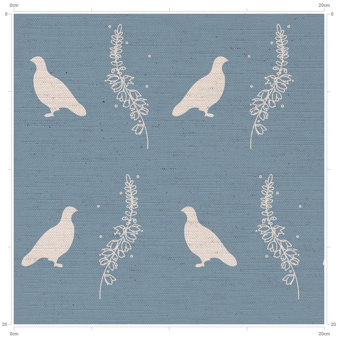 F&B Grouse & Heather Lamp Shade - F&B Crafts - F&B Designs