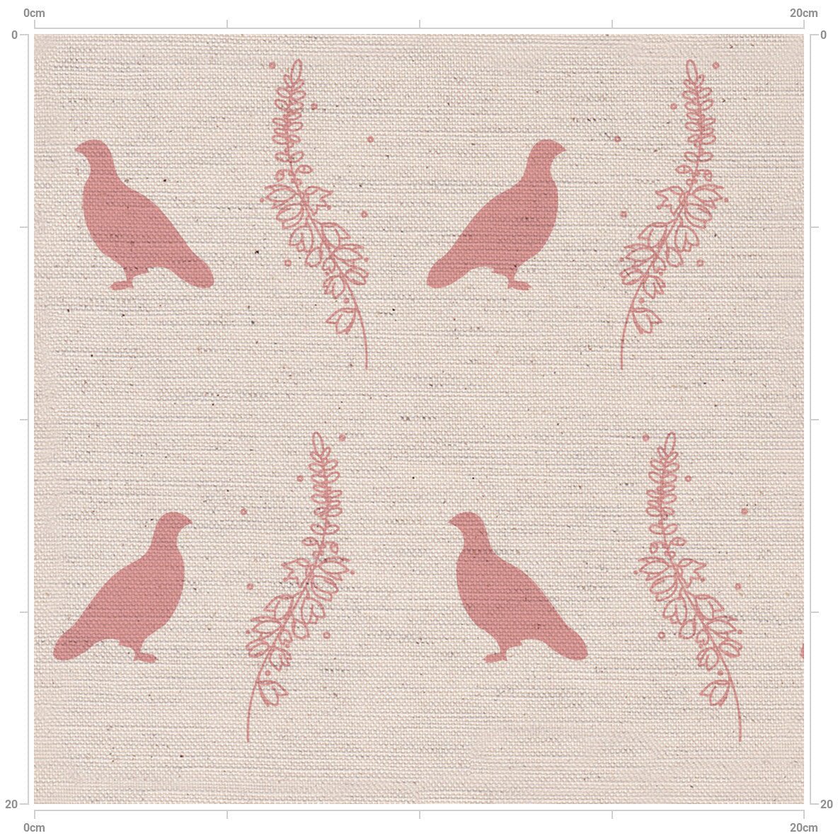 F&B Grouse & Heather Lamp Shade - F&B Crafts - F&B Designs