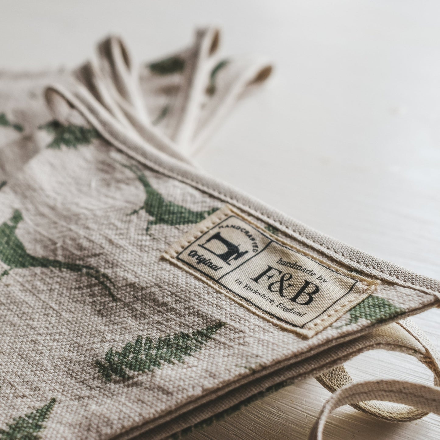 F&B Pheasant & Fern Bunting - F&B Crafts - F&B Designs