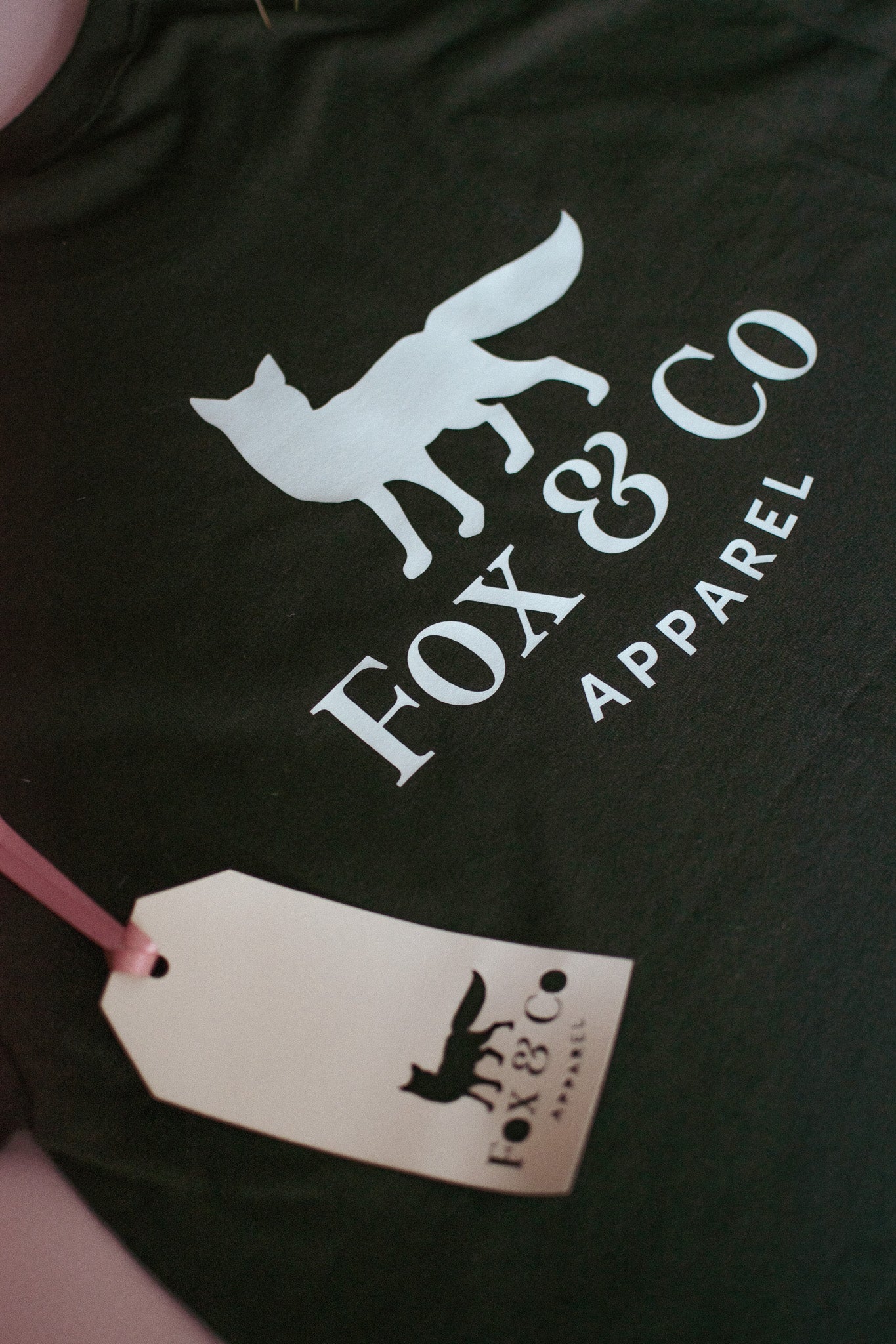 Forest Green Fox & Co Apparel T - Shirt - F&B Crafts - Fox & Co Apparel