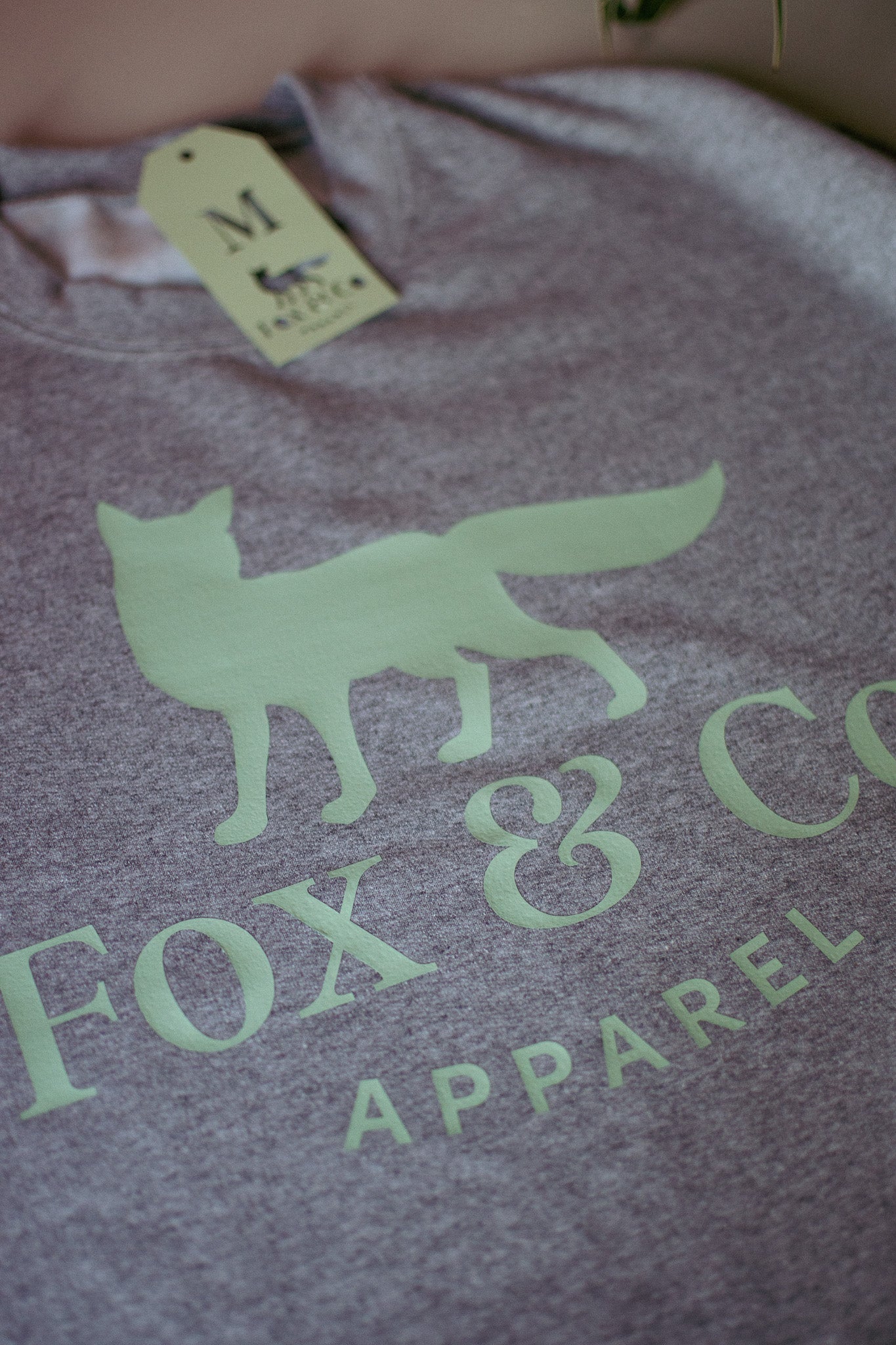 Fox & Co Apparel Original Grey Jumper - F&B Crafts - F&B Crafts