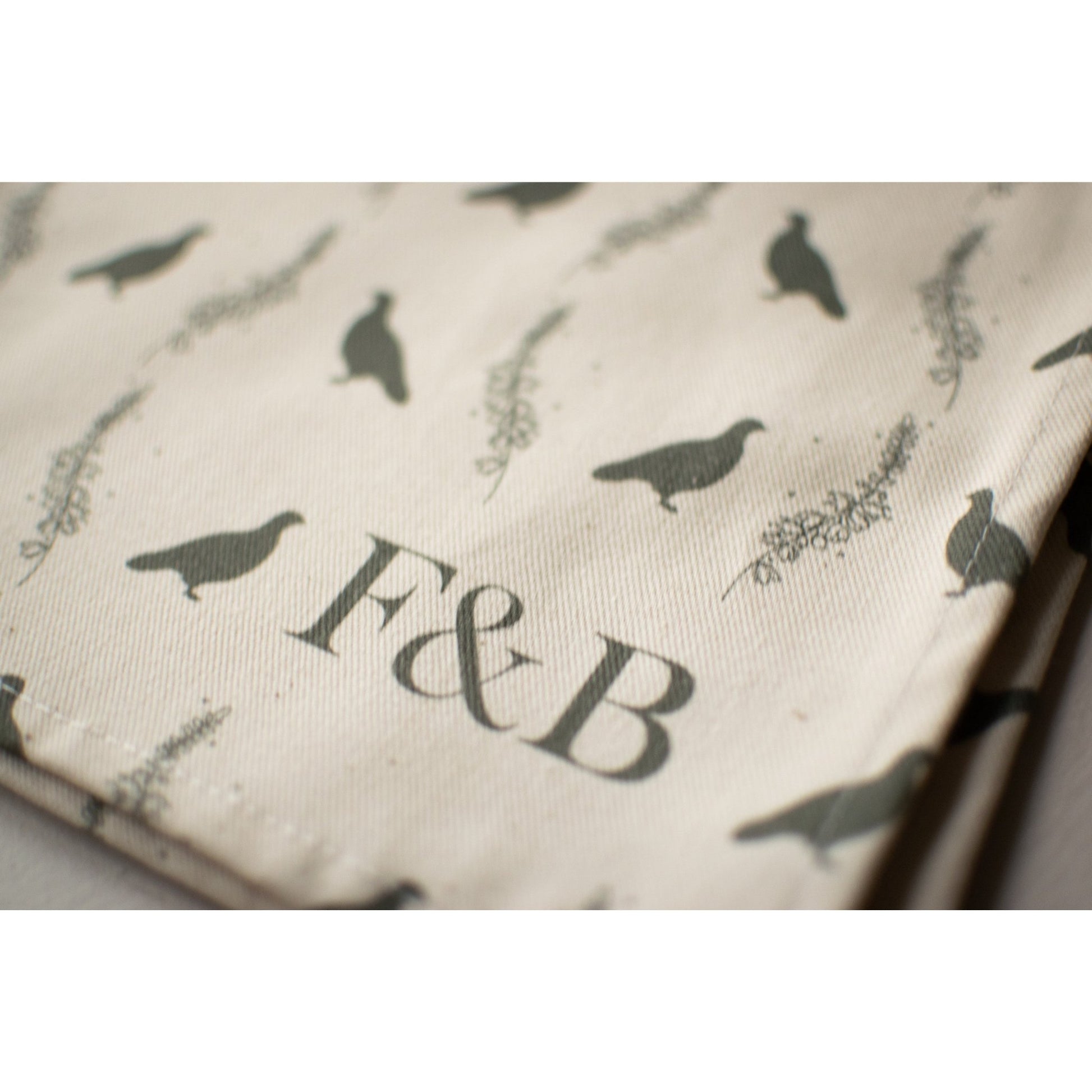 Grouse & Heather Tea Towels - F&B Crafts - F&B Designs