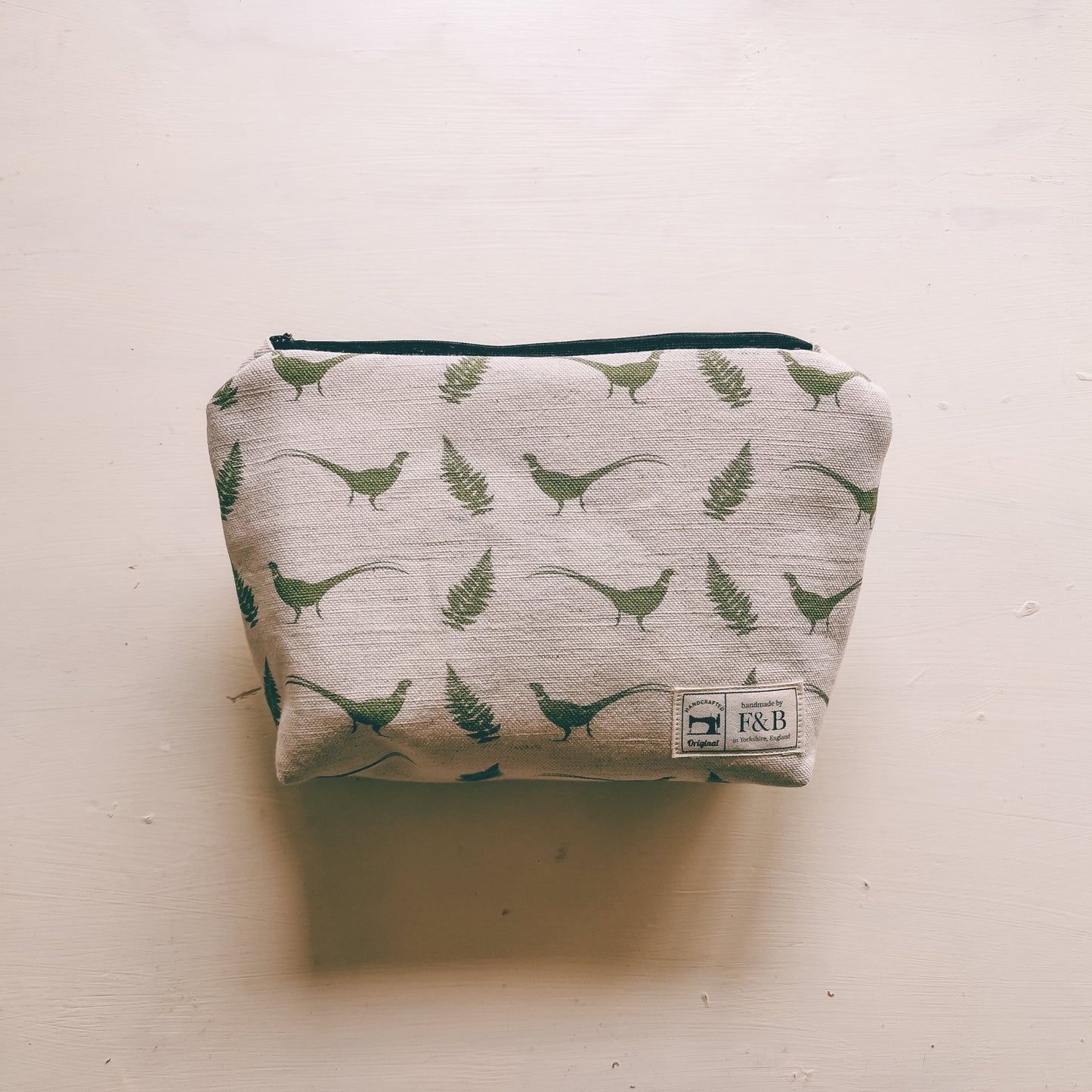 Grouse & Heather Wash Bag and Make-up Bag - F&B Crafts - F&B Designs
