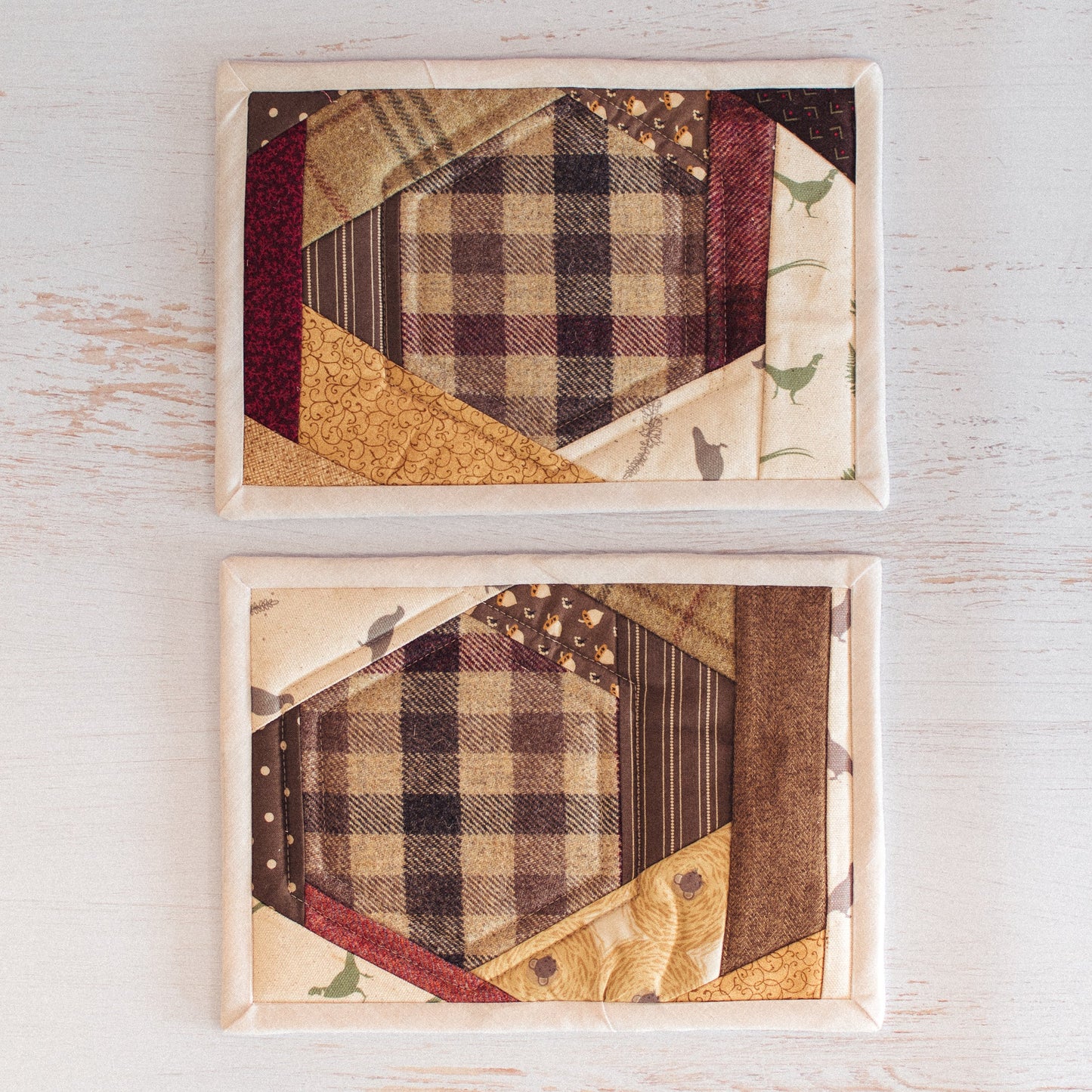 Heat Proof Patchwork Mats and Coasters - F&B Crafts - F&B Handmade