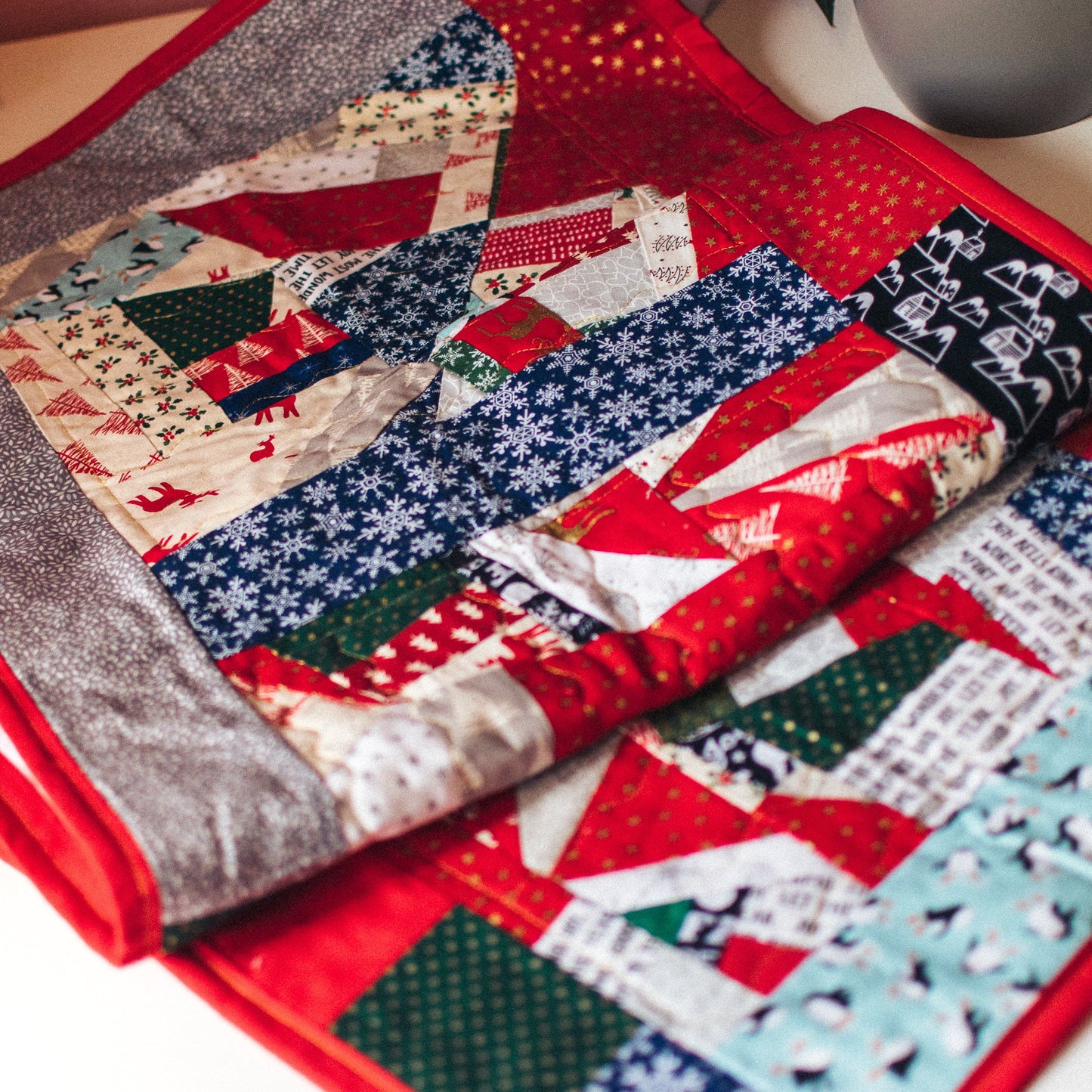 Large Christmas Table Runner - F&B Crafts - F&B Handmade