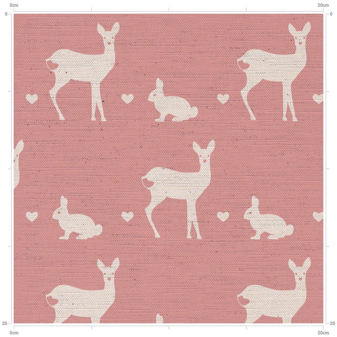 Letter in Deer & Rabbit Print - F&B Crafts - F&B Designs