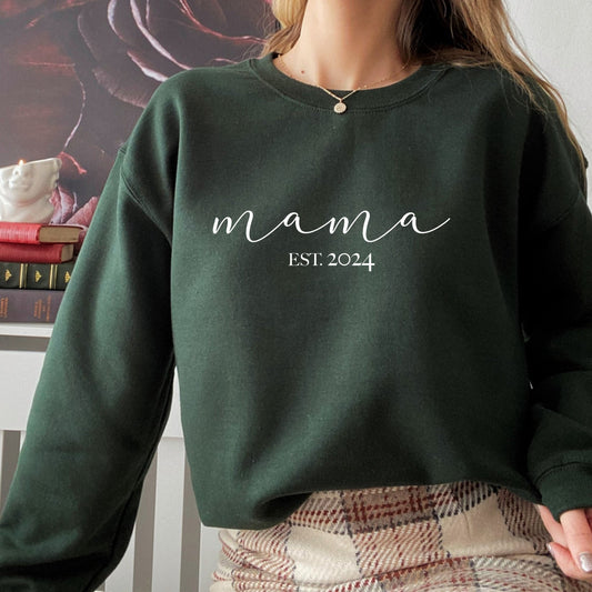 Mama Est. 2024 Jumper - F&B Crafts - Fox & Co Apparel