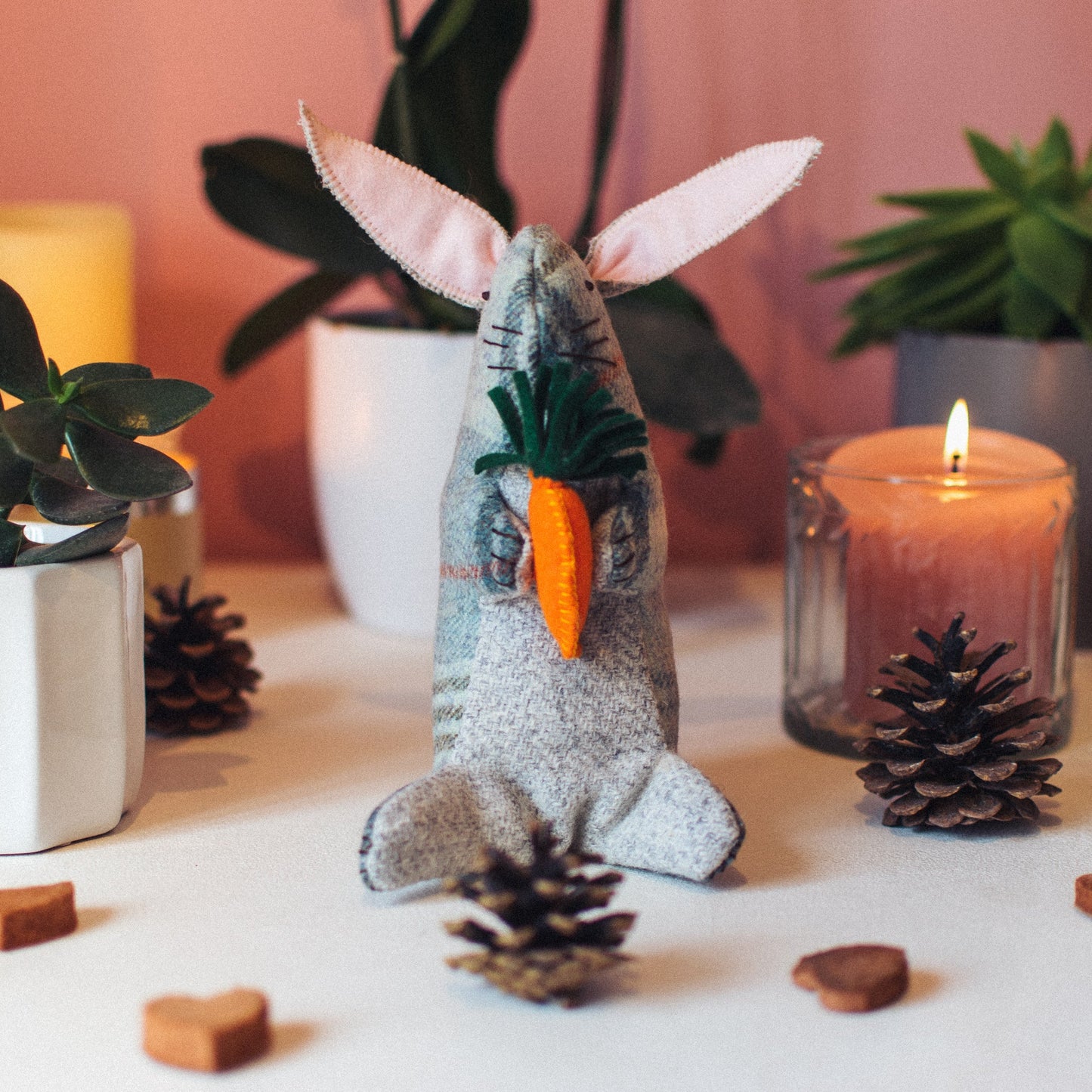 Medium Vintage Rabbit Toy - F&B Crafts - F&B Handmade