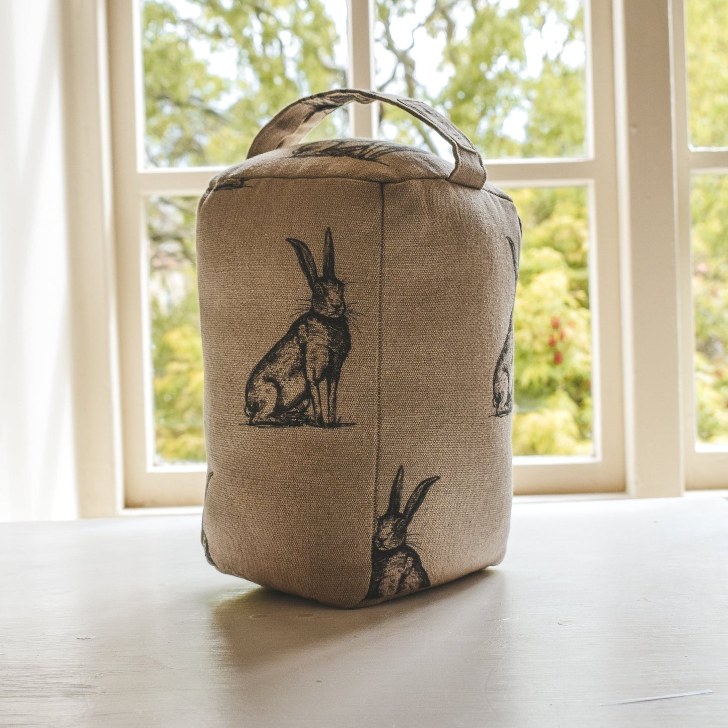 Pen Illustration Hare Print Doorstops - F&B Crafts - F&B Handmade