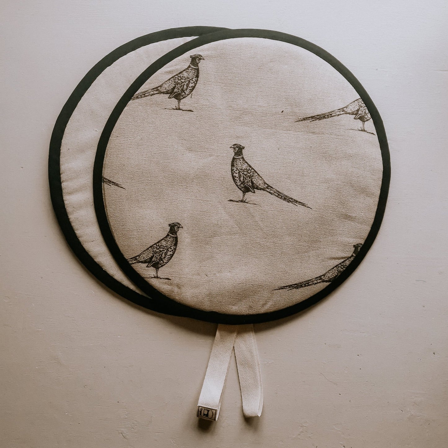 Pen Illustration Pheasant Hob Covers - F&B Crafts - F&B Handmade