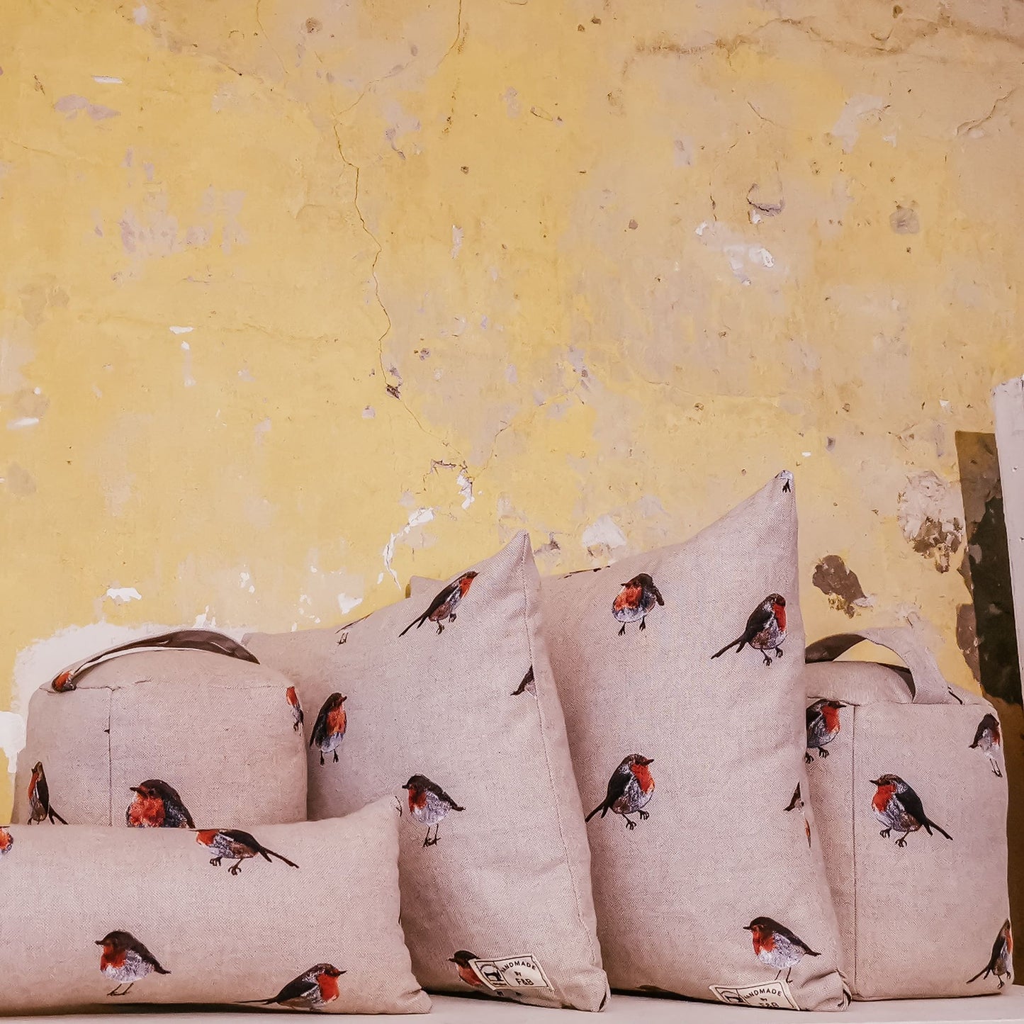 Robin Print Doorstops - F&B Crafts - F&B Handmade