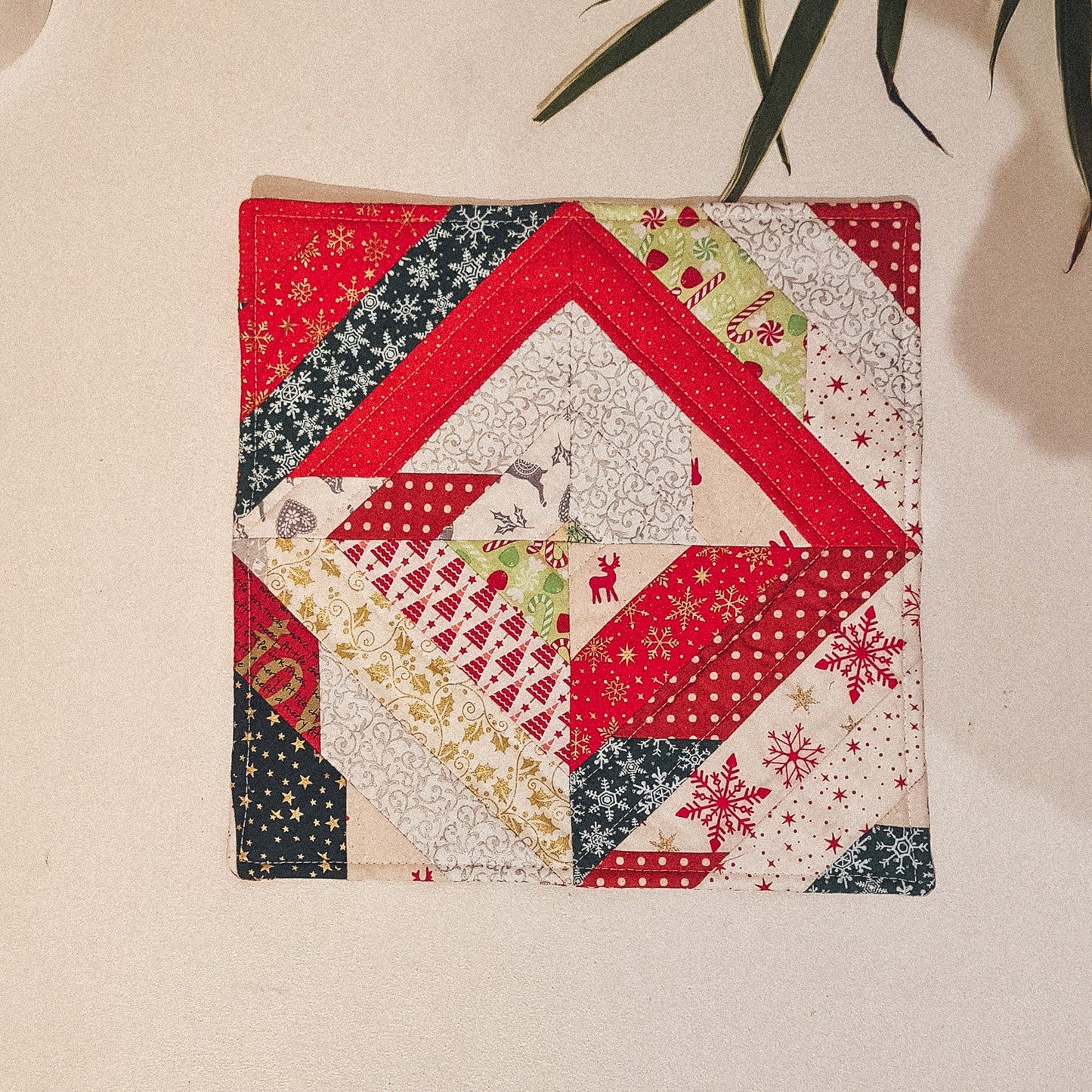 Square Festive Mat - F&B Crafts - F&B Crafts