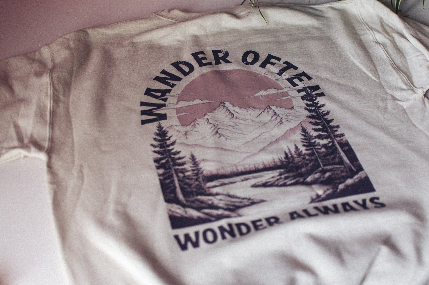 Wander Often Wonder Always Sweatshirt - F&B Crafts - Fox & Co Apparel
