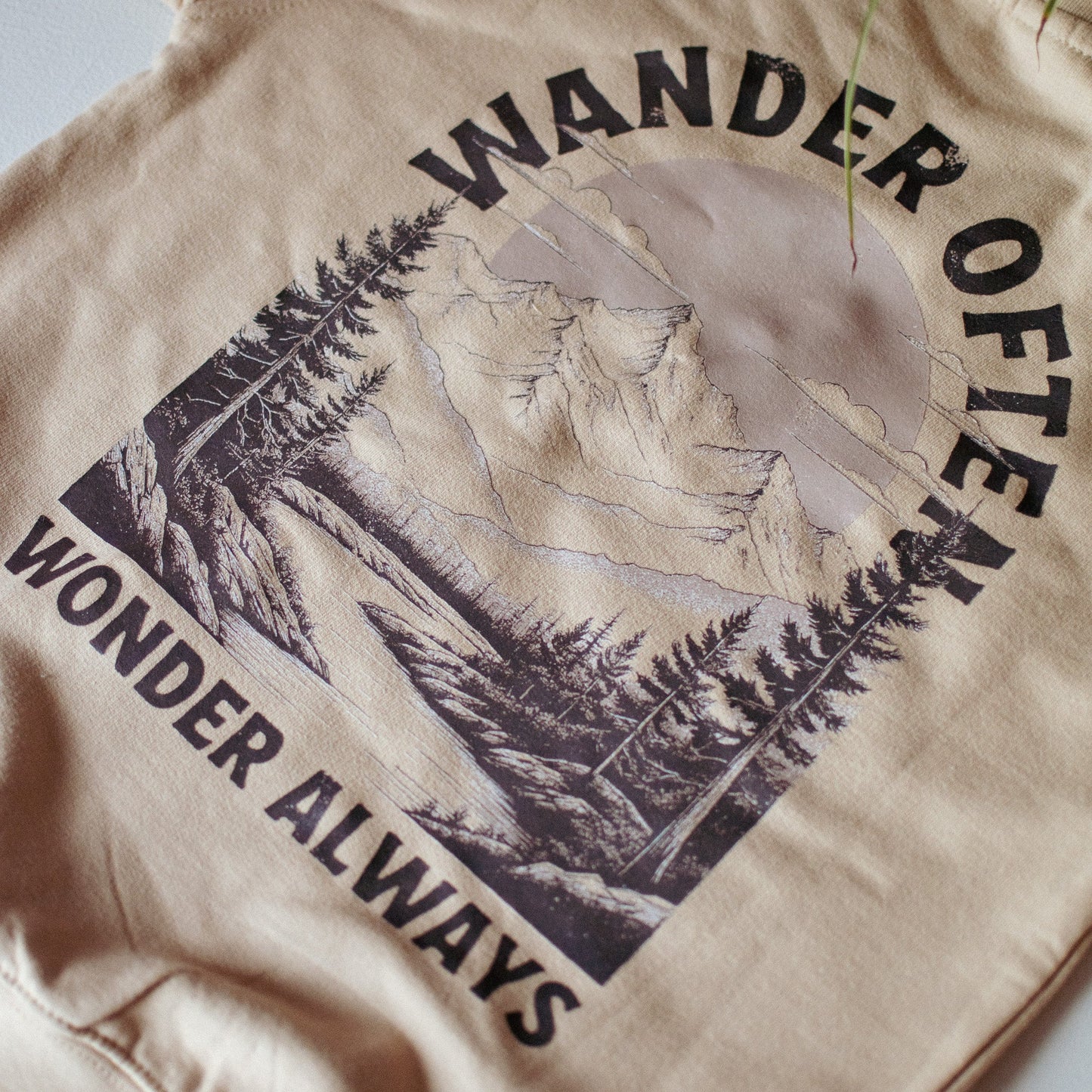 Wander Often Wonder Always Sweatshirt - F&B Crafts - Fox & Co Apparel