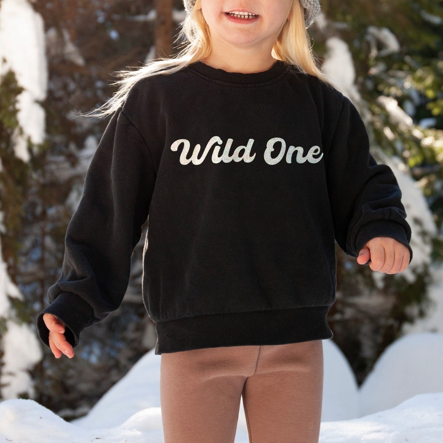 Wild One Kids Sweatshirt - F&B Crafts - Fox & Co Apparel