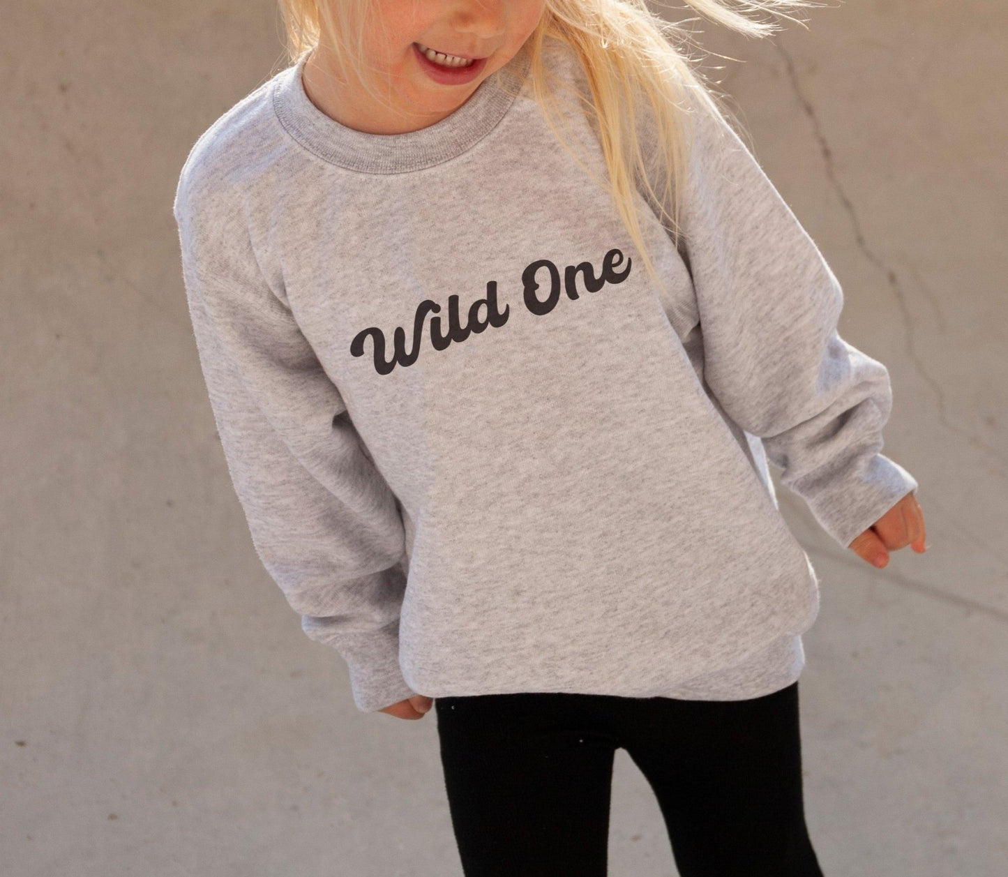 Wild One Kids Sweatshirt - F&B Crafts - Fox & Co Apparel