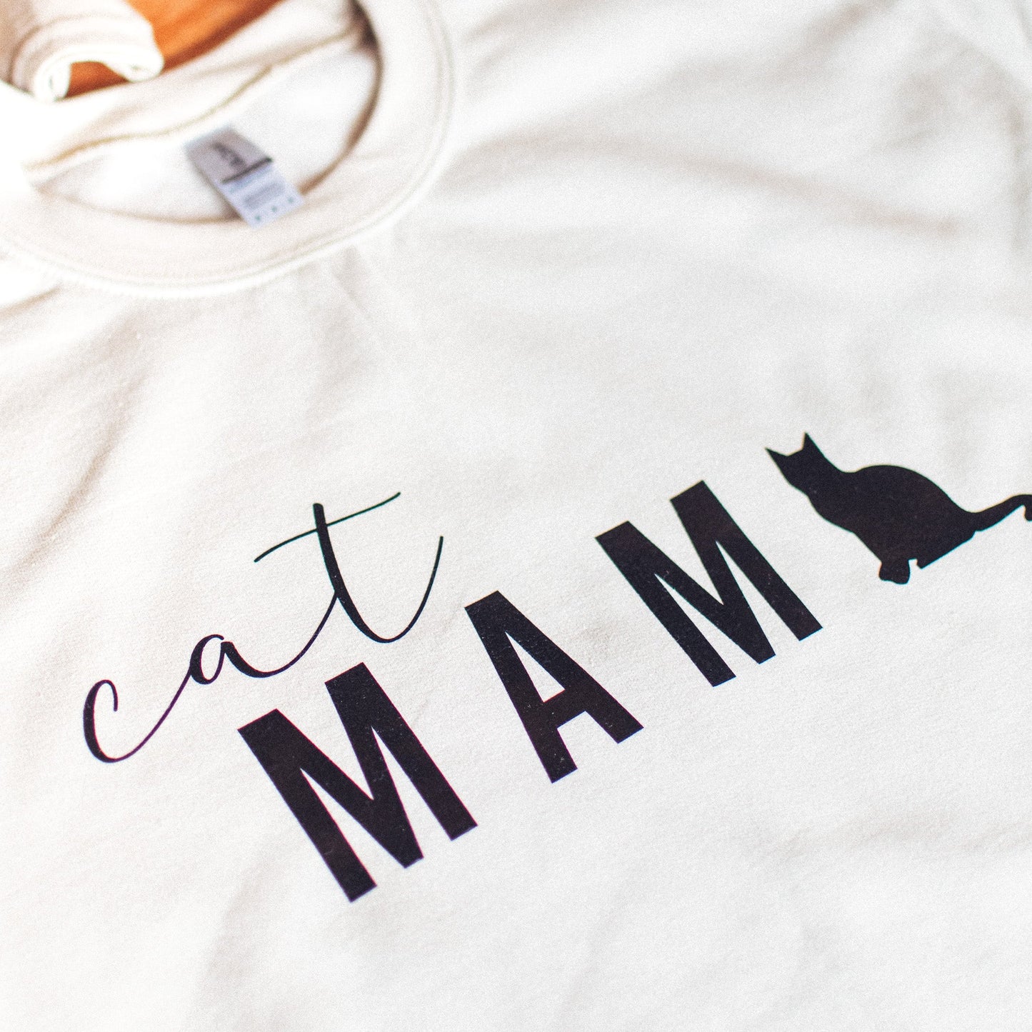 Cat Mama Jumper Discounted M Sand - F&B Crafts - Fox & Co Apparel