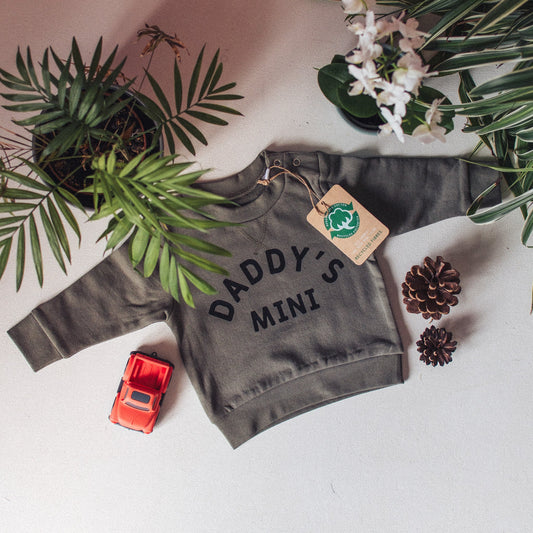 Daddy's Mini Kids Sweatshirt - F&B Crafts - Fox & Co Apparel