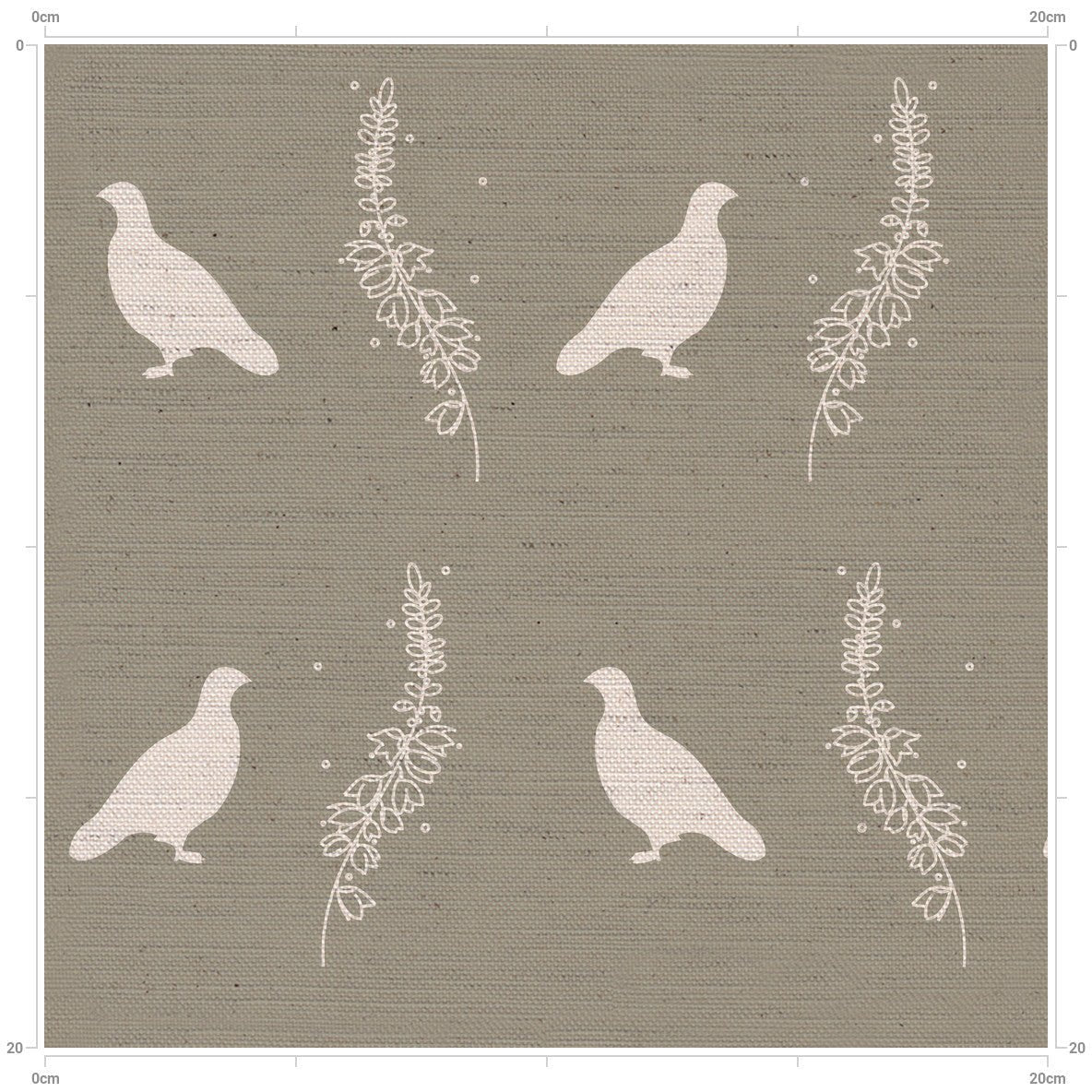 F&B Grouse & Heather Print Doorstops - F&B Crafts - F&B Designs