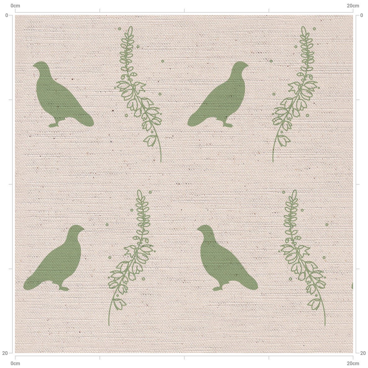 F&B Grouse & Heather Print Doorstops - F&B Crafts - F&B Designs