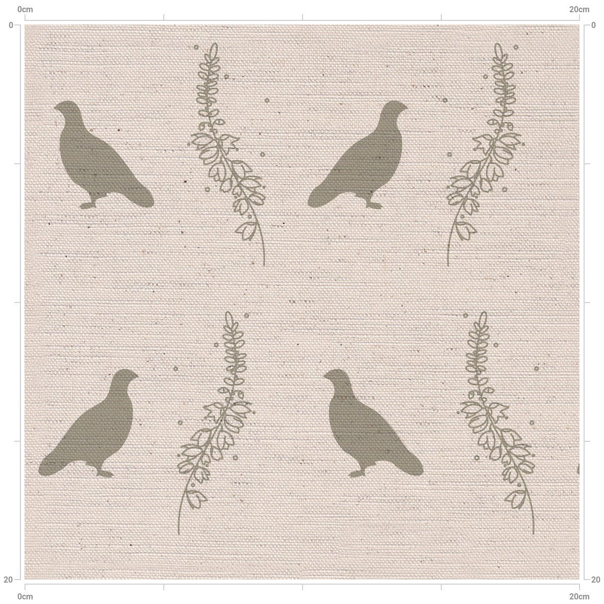 F&B Grouse & Heather Print Doorstops - F&B Crafts - F&B Designs