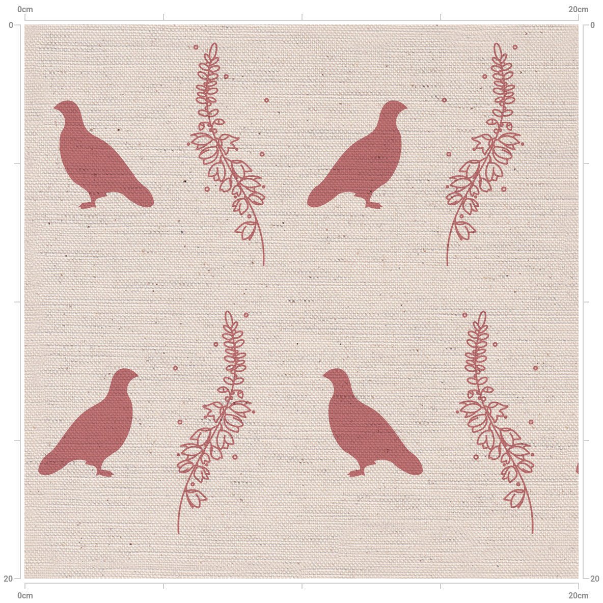 F&B Grouse & Heather Print Doorstops - F&B Crafts - F&B Designs
