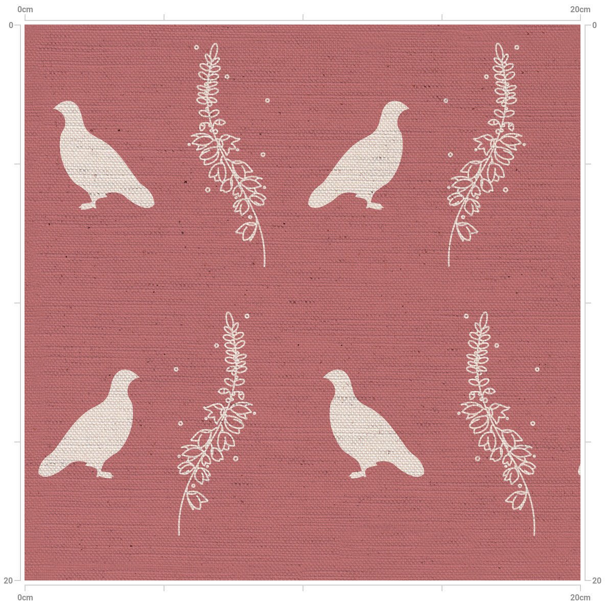 F&B Grouse & Heather Print Doorstops - F&B Crafts - F&B Designs