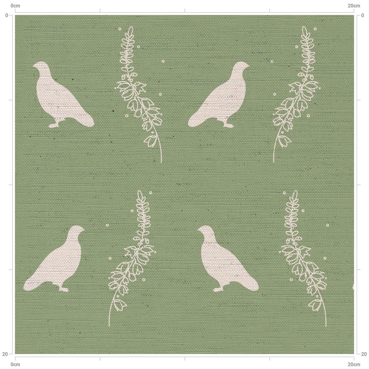 F&B Grouse & Heather Print Doorstops - F&B Crafts - F&B Designs