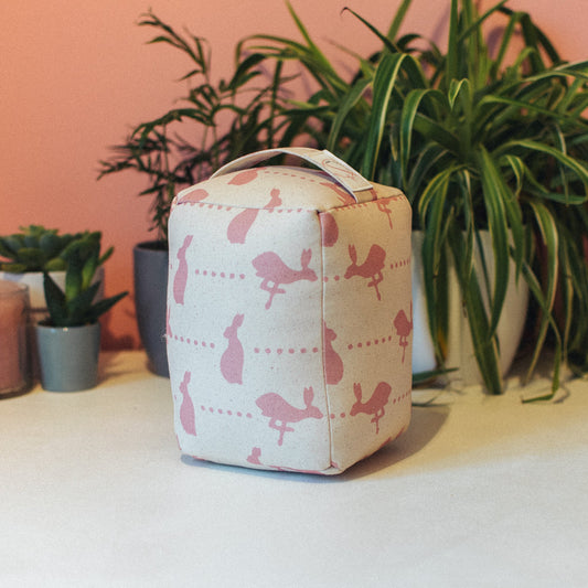 F&B Hare & Dots Print Doorstops - F&B Crafts - F&B Designs