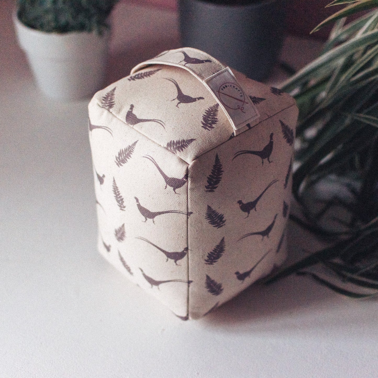 F&B Pheasant & Fern Print Doorstops - F&B Crafts - F&B Designs