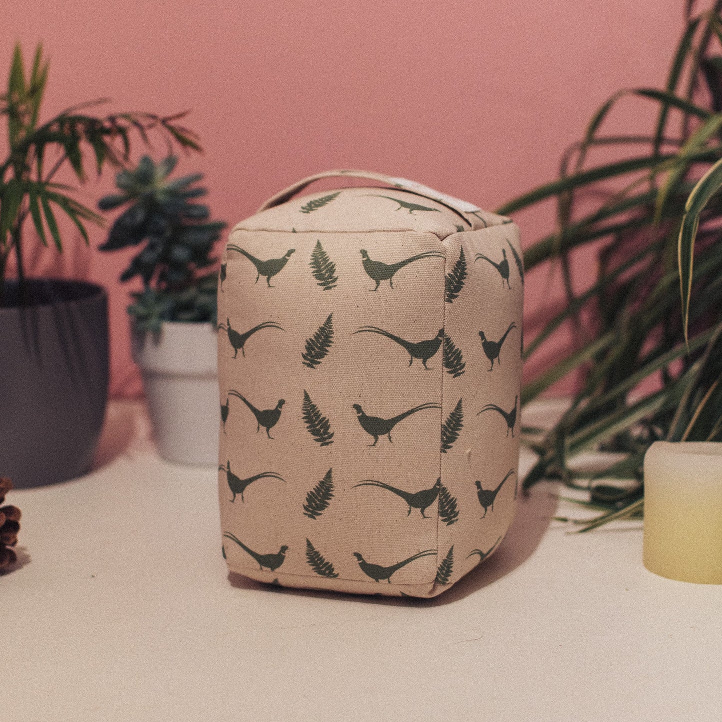 F&B Pheasant & Fern Print Doorstops - F&B Crafts - F&B Designs