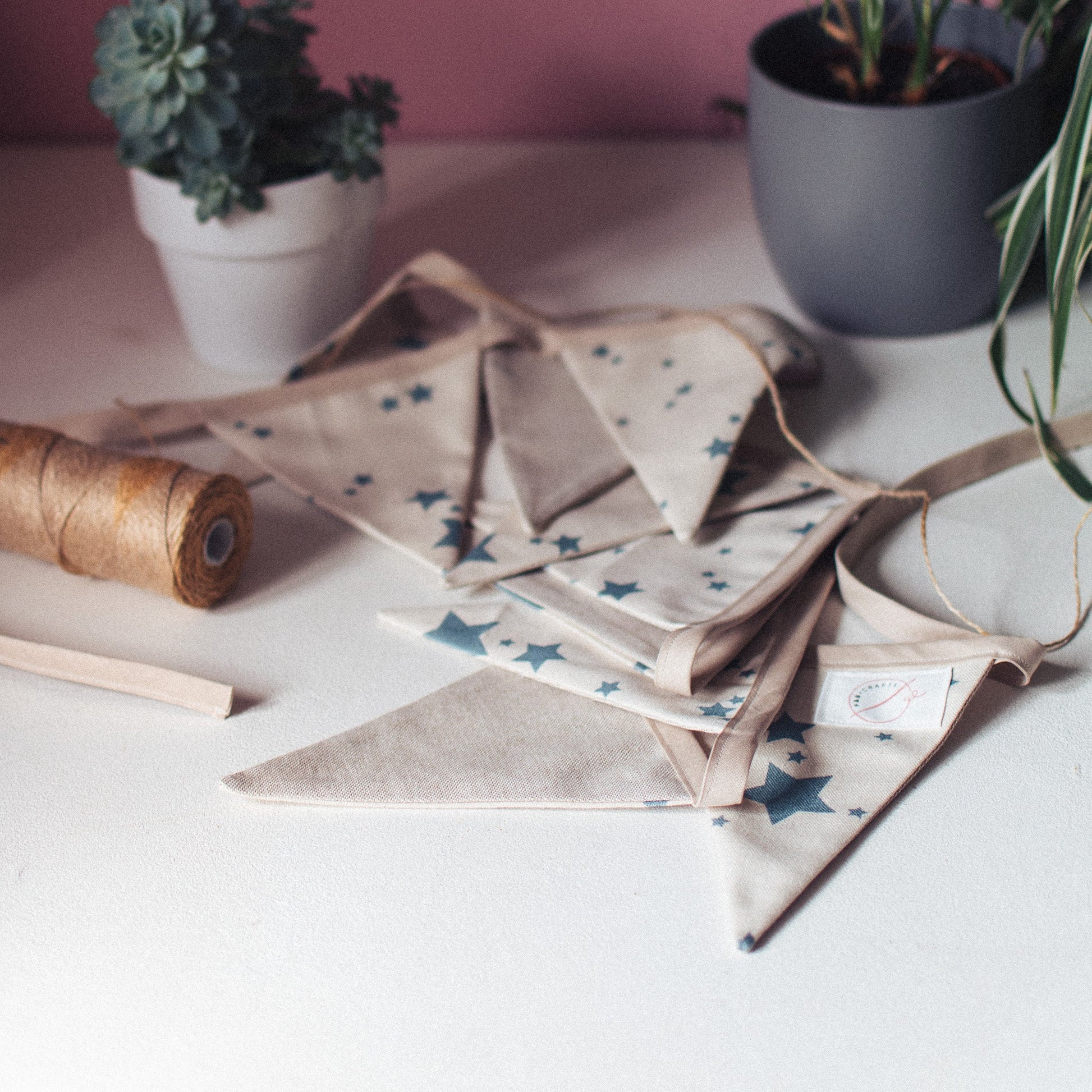 F&B Star Bunting - F&B Crafts - F&B Designs