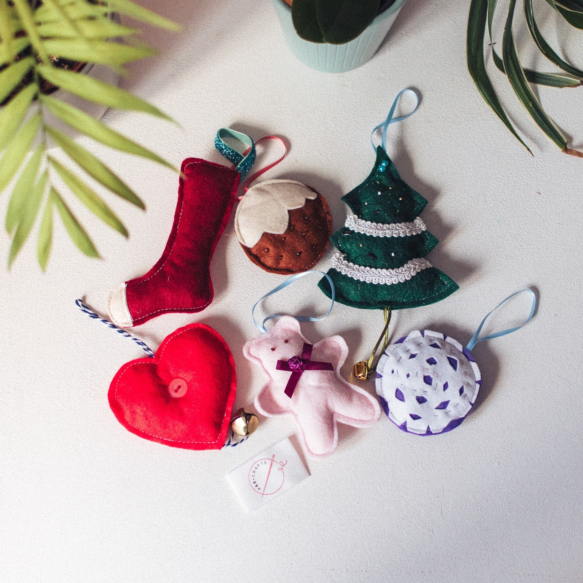 Felt Christmas Decorations - F&B Crafts - F&B Crafts