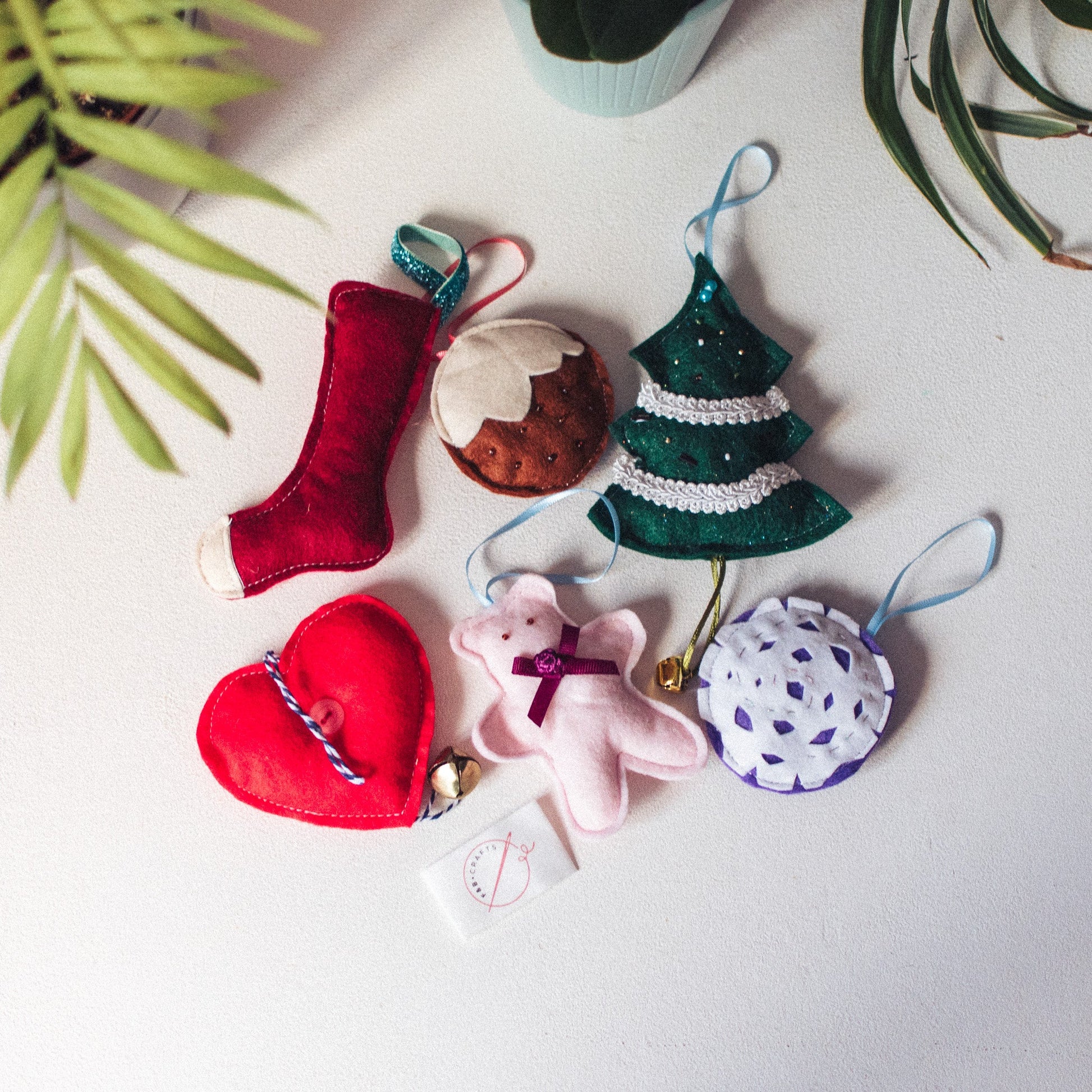 Felt Christmas Decorations - F&B Crafts - F&B Crafts