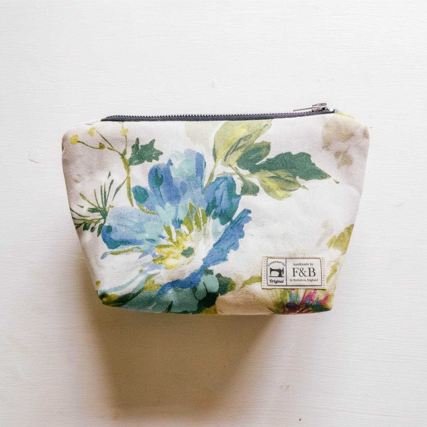Floral Wash Bag/Make-up Bag - F&B Crafts - F&B Handmade