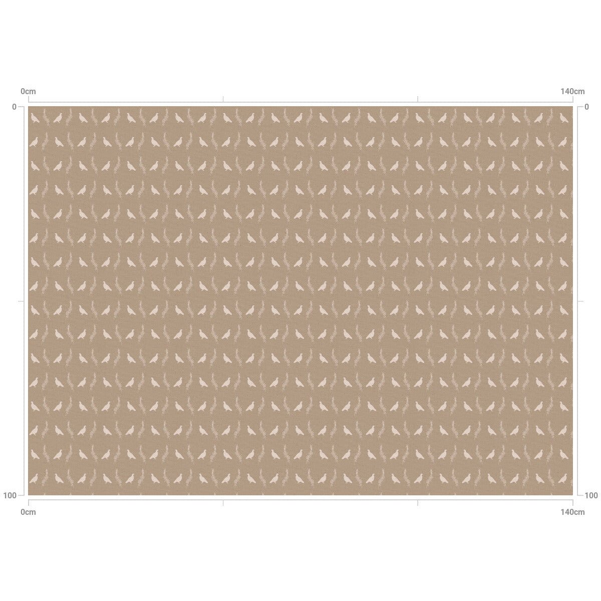 Grouse & Heather Solid Background - F&B Crafts - F&B Designs