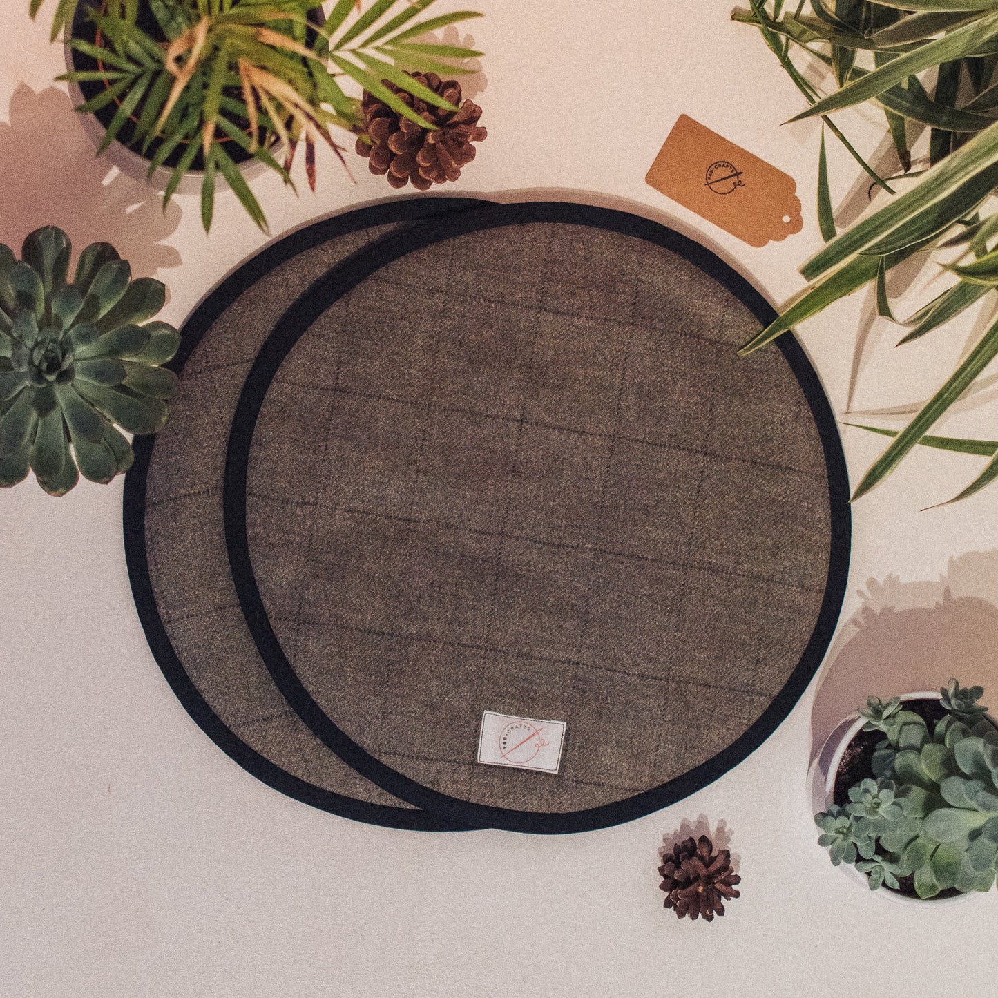 Harrogate Tweed Hob Covers - F&B Crafts - F&B Handmade