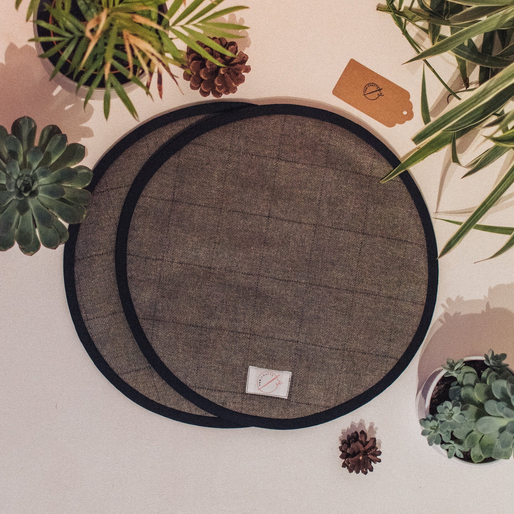 Harrogate Tweed Hob Covers - F&B Crafts - F&B Handmade