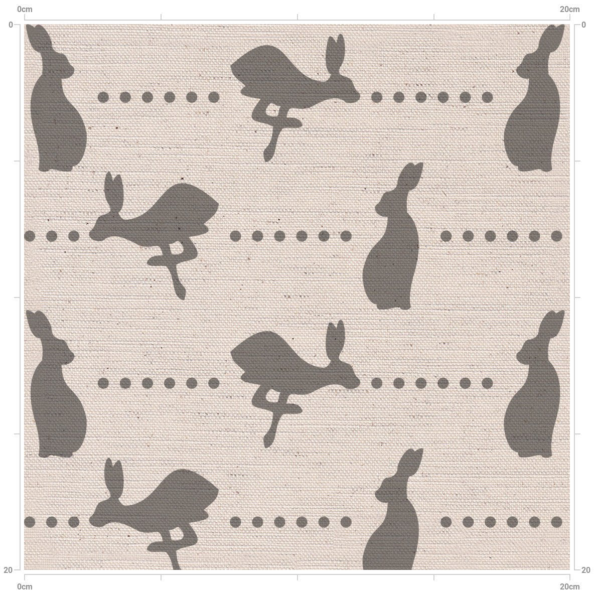 Letter in Hare & Dot Print - F&B Crafts - F&B Designs