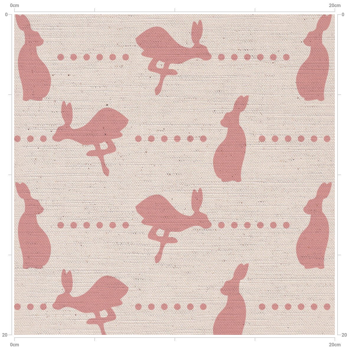 Letter in Hare & Dot Print - F&B Crafts - F&B Designs