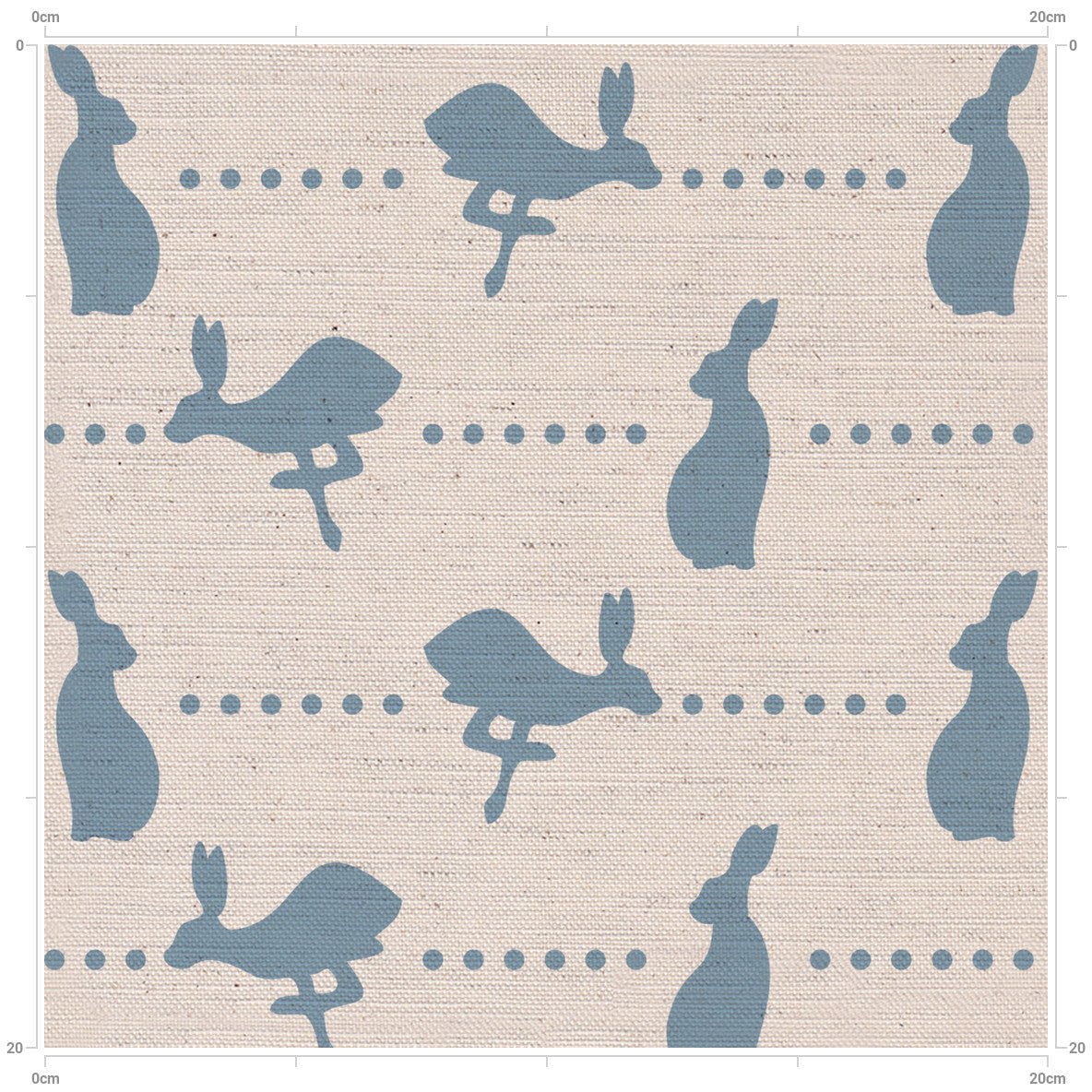 Letter in Hare & Dot Print - F&B Crafts - F&B Designs