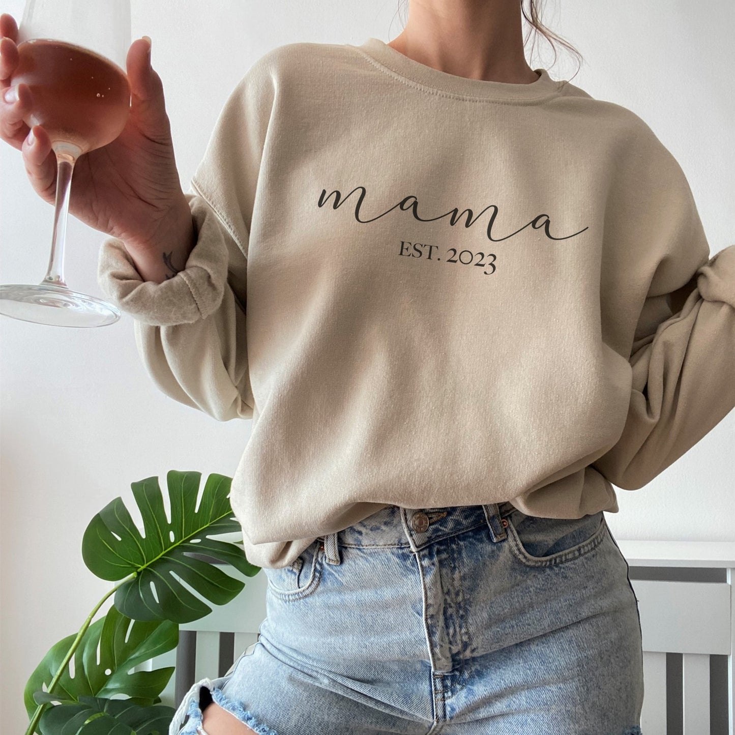 Mama Est. 2024 Jumper - F&B Crafts - Fox & Co Apparel