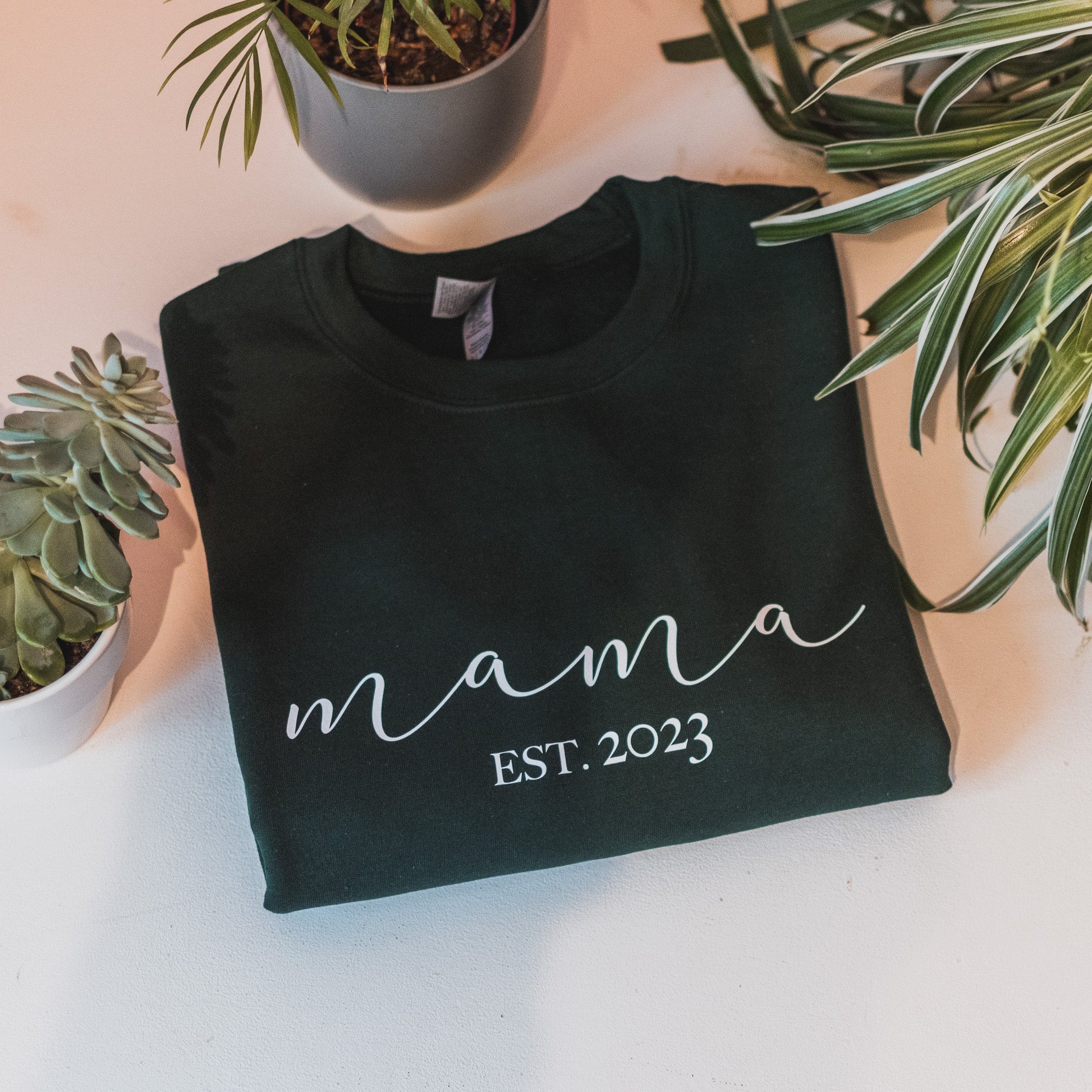 Mama Est. 2024 Jumper - F&B Crafts - Fox & Co Apparel