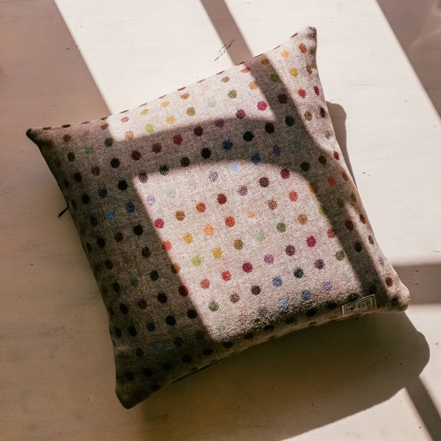 Multispot Cushion - Abraham Moon - F&B Crafts - F&B Handmade